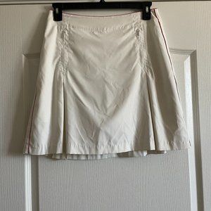 Nike Golf Womens Skort Tennis Skirt Dri-Fit White Size 8/M